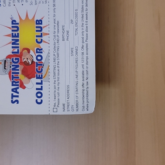 NFL Emmitt Smith Starting Lineup Football 10th 1997 Edition Brand New - Picture 3 of 4